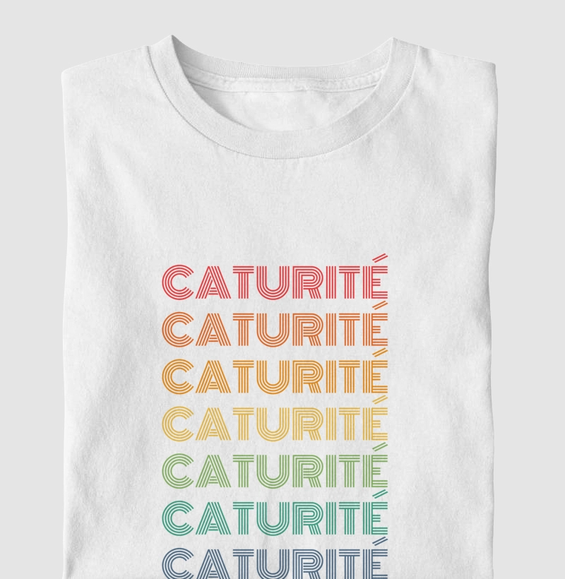 Caturité Letreiro Retrô