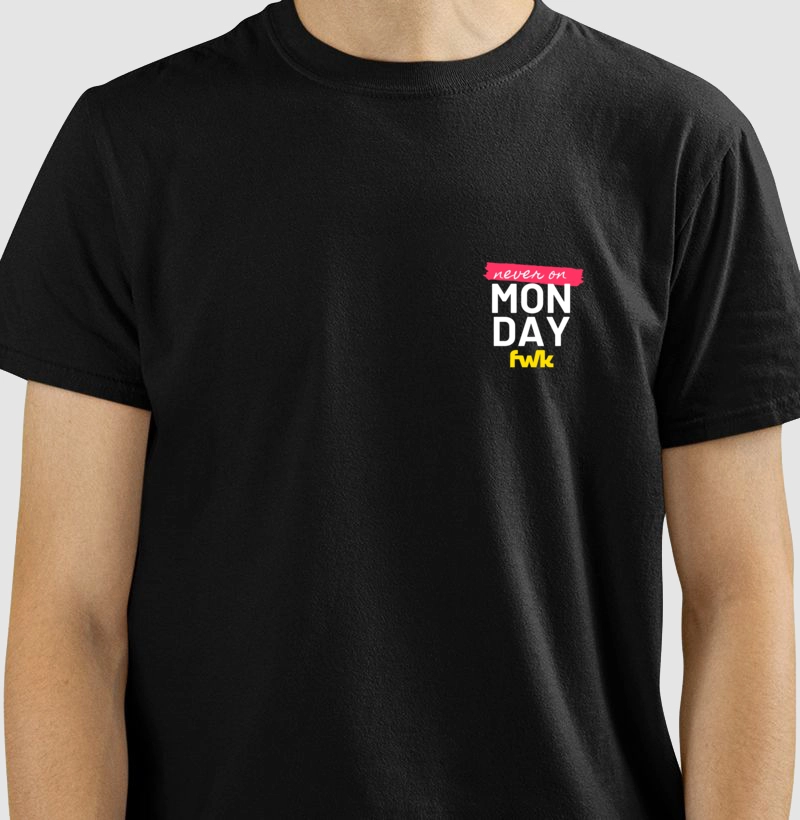 CAMISETA Nunca é segunda