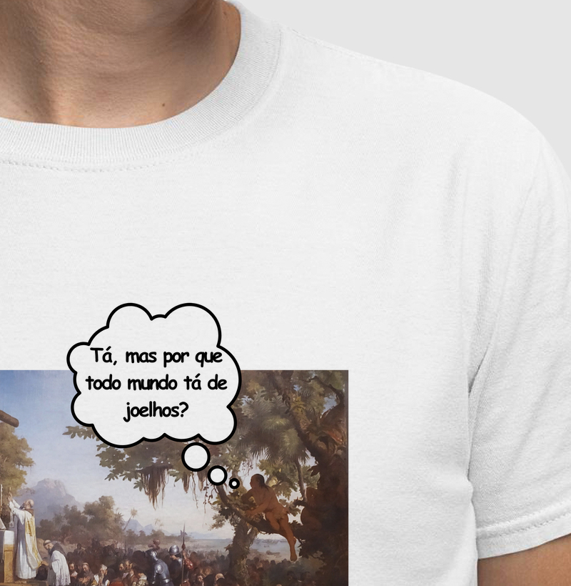 Tá, mas por que tá todo mundo de joelhos?