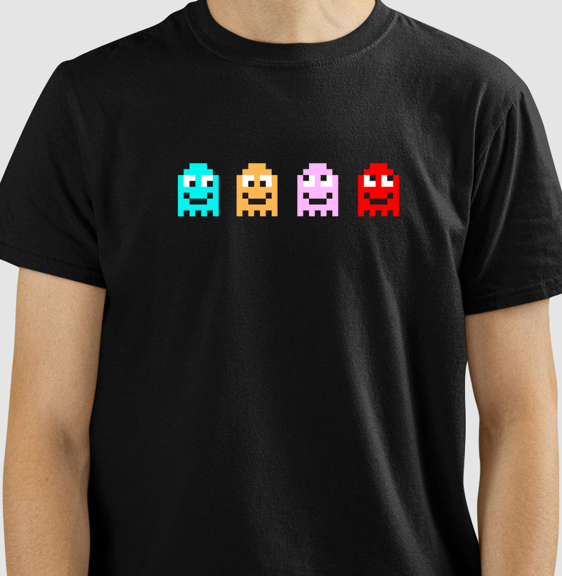 Camiseta fantasmas