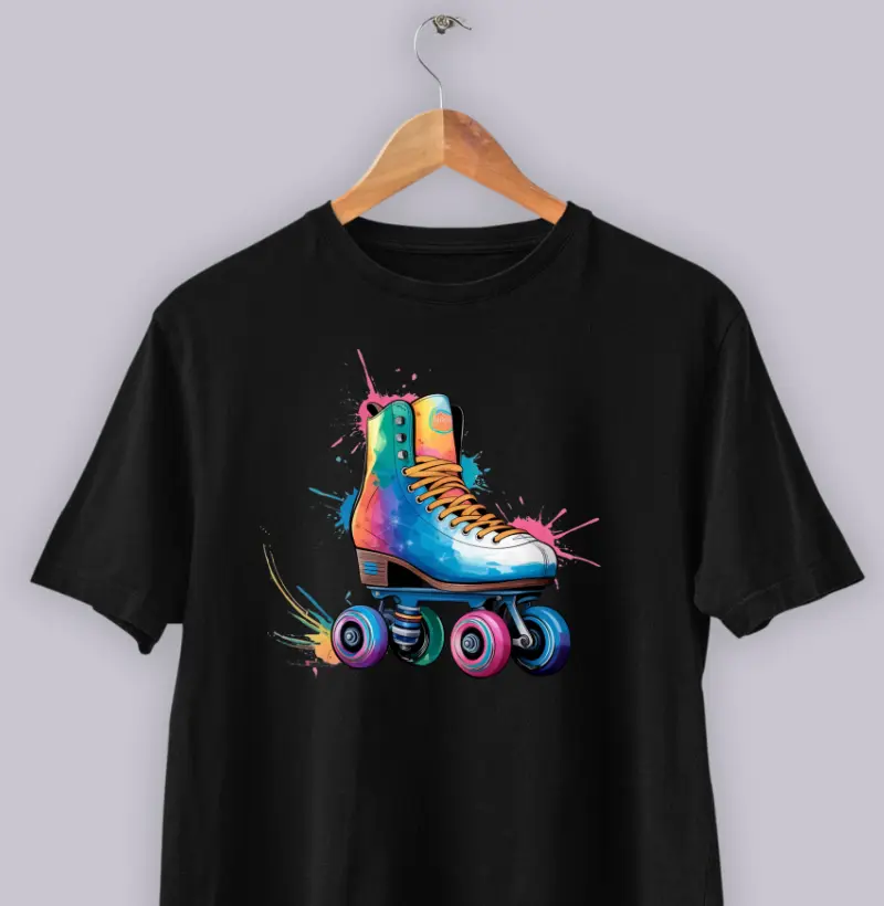 Patins em Aquarela - Quad