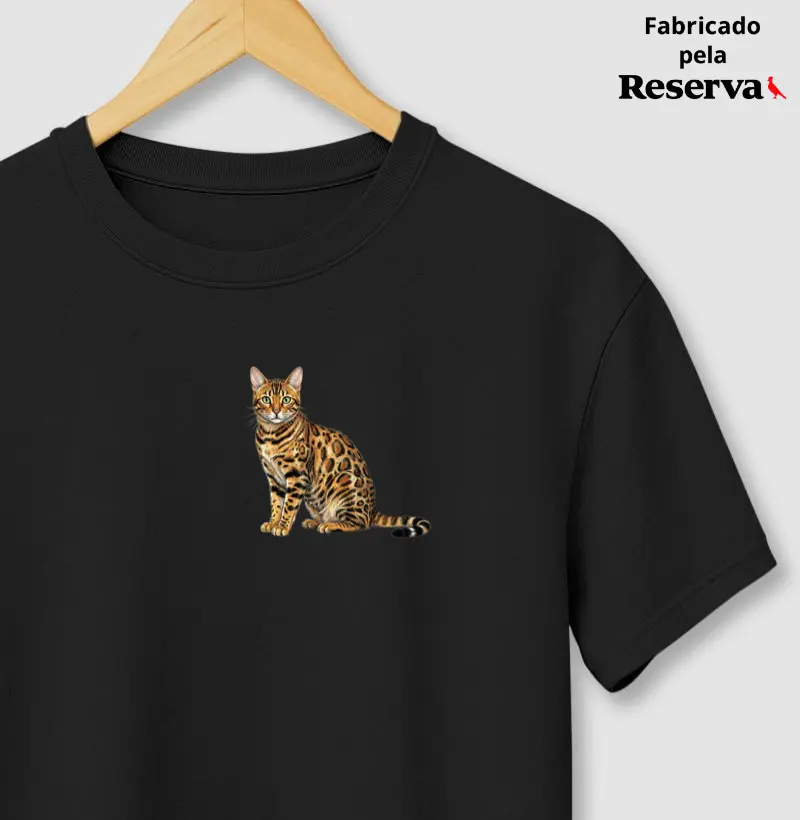 Gato Bengal Minimalista