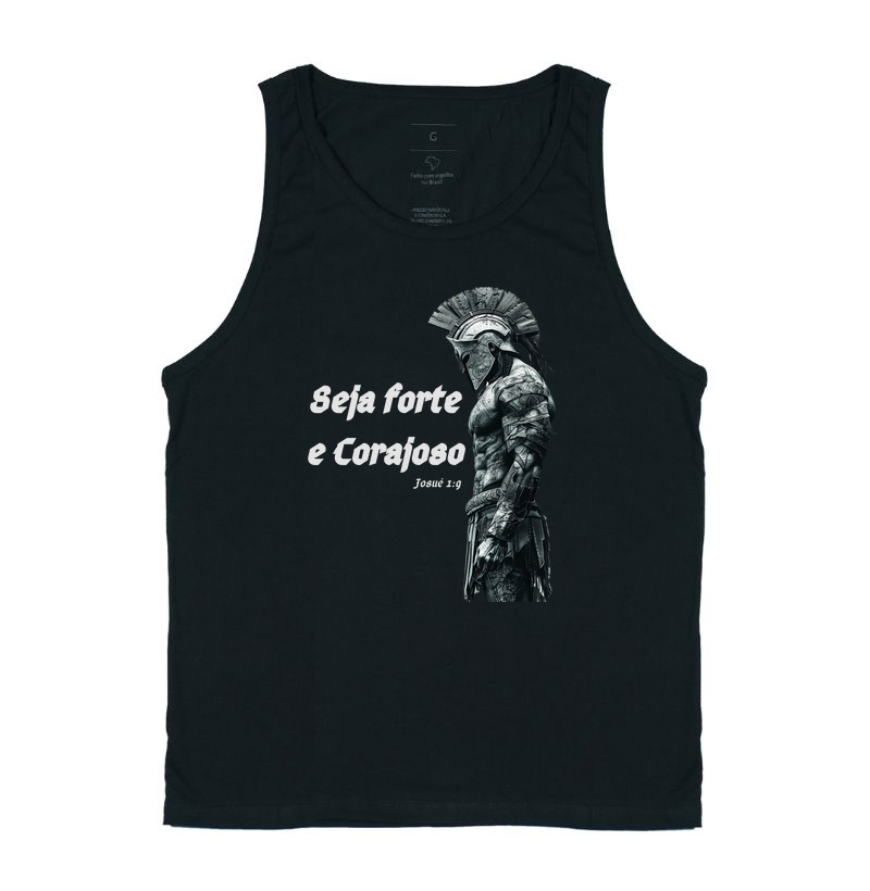 Camiseta Seja forte e Corajoso