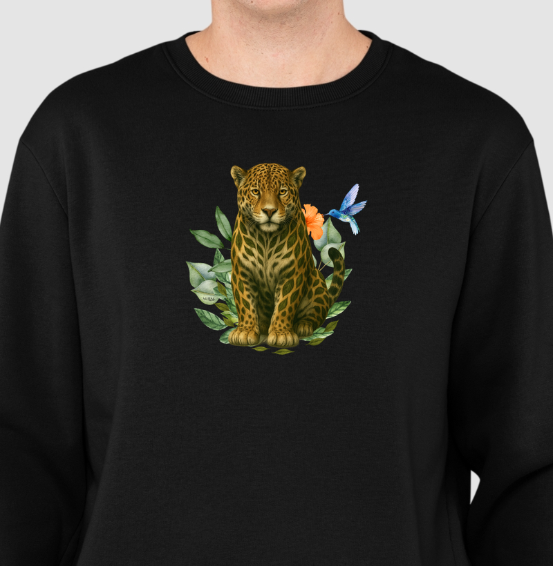 Onça Pintada Folhas