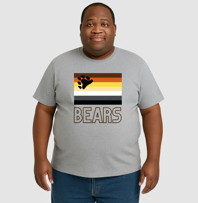 Camiseta Bandeira Ursos BEARS