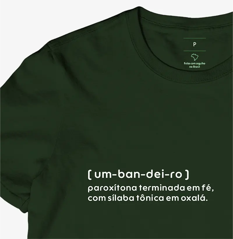 CAMISETA UMBANDEIRO