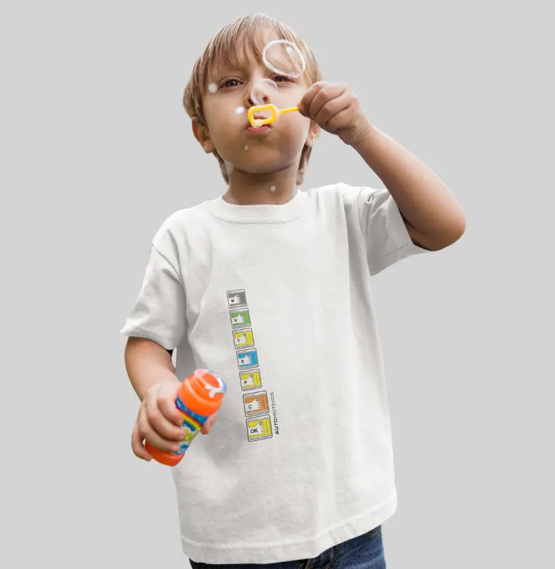 Selos de Qualidade Chevrolet Infantil