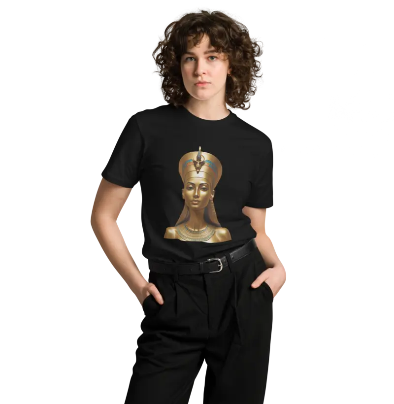 Imponência e Charme: Compre sua Camiseta com o Arquétipo de Nefertiti!