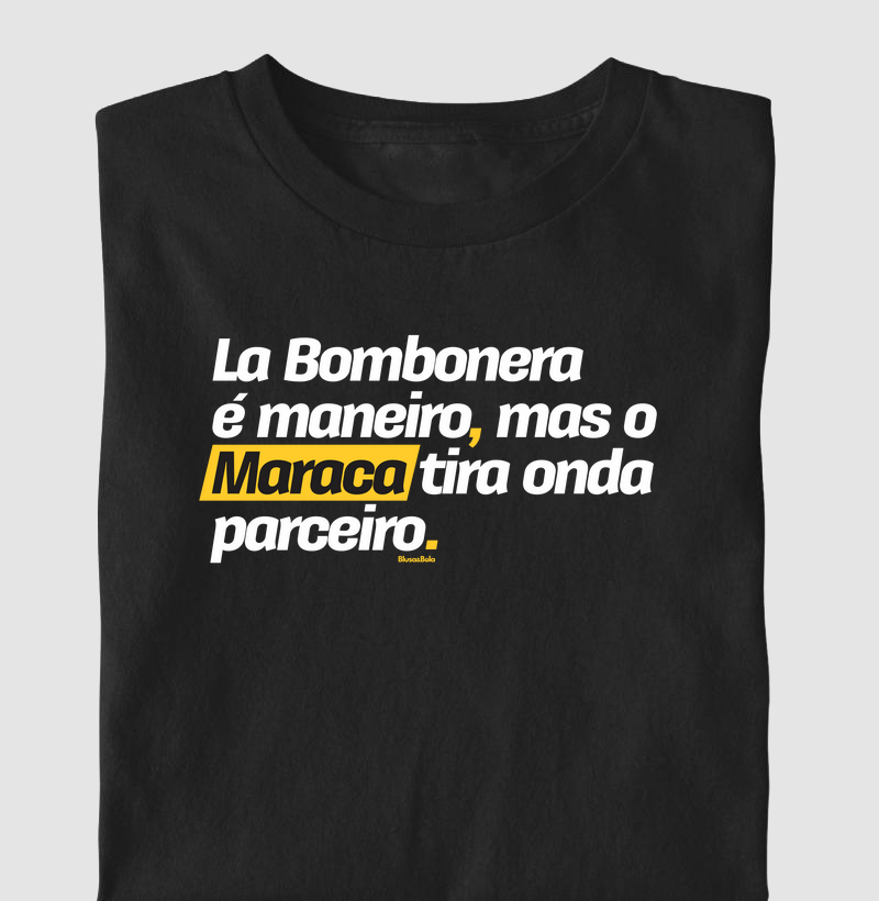 Camiseta o Maraca tira onda