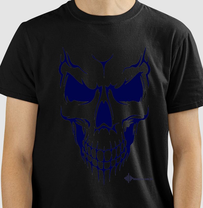 SKULL ROCK 100% ALGODÃO NACIONAL