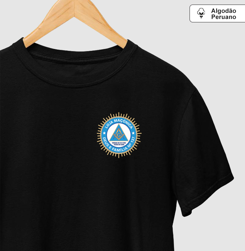 PERSONALIZADA ALGODÃO PERUANO ARLS DEUS E FAMÍLIA Nº 137 - Mr. GADU PEITO