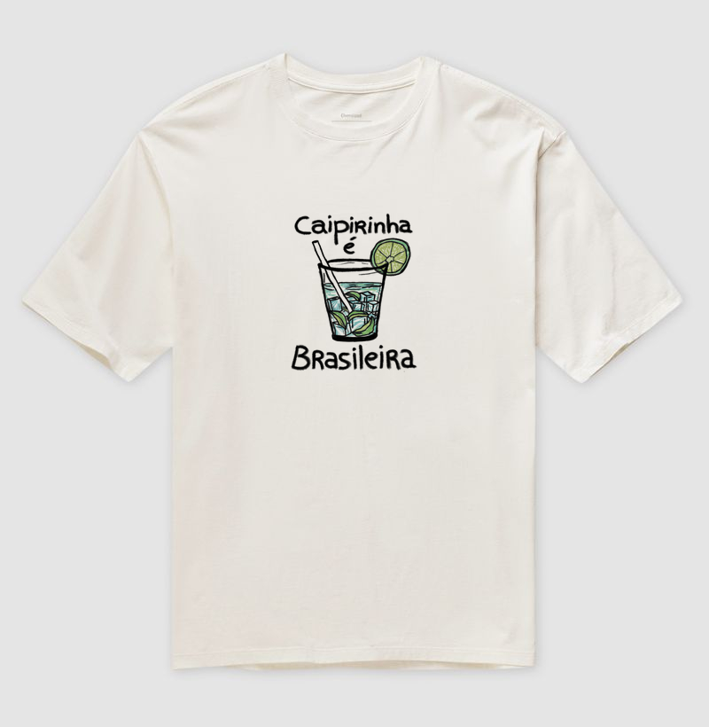 Camiseta Oversized "caipirinha"