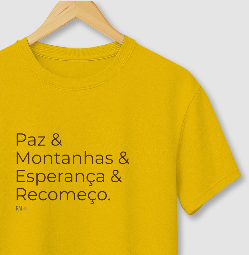 Paz & Montanhas & Esperança & Recomeço