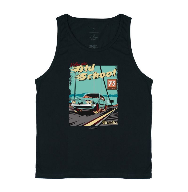 Camiseta Brasília Old School By Brendo John