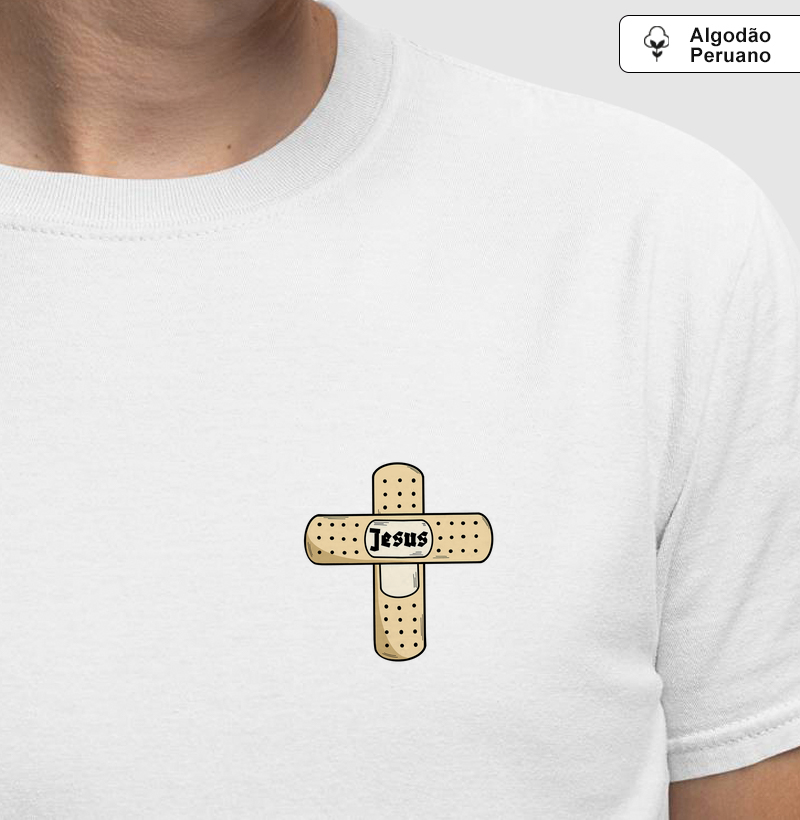 Band-aid Jesus minimalista