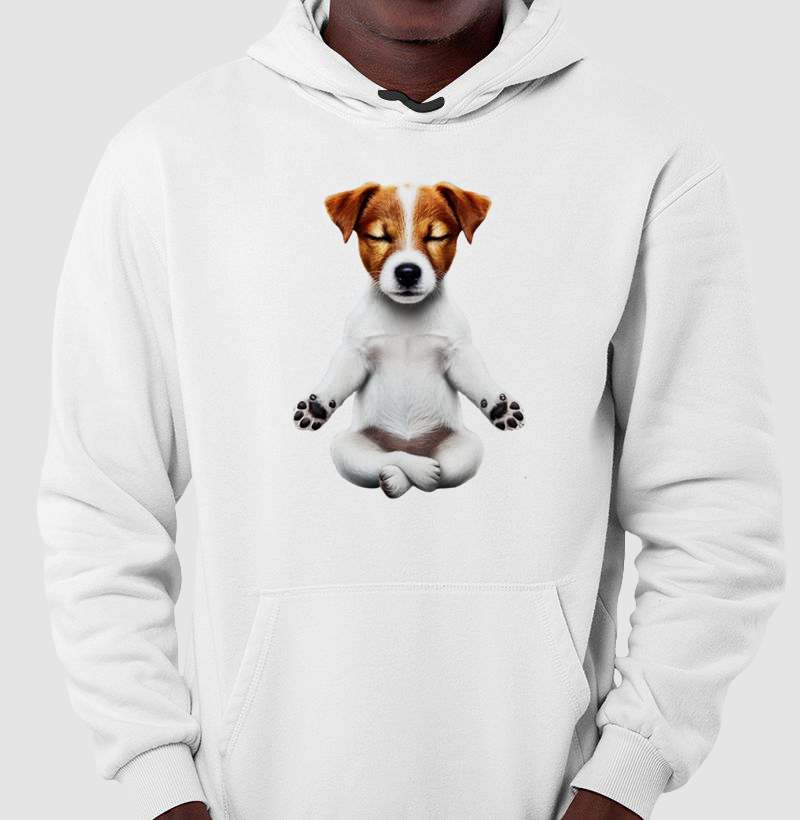 Jack Russell Meditando