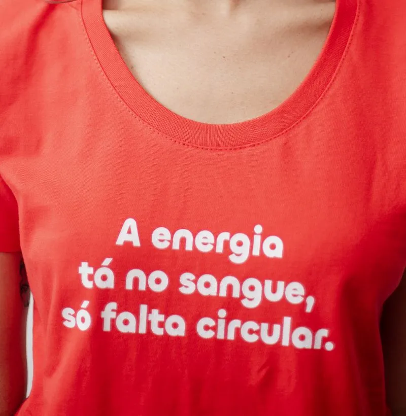A energia tá no sangue