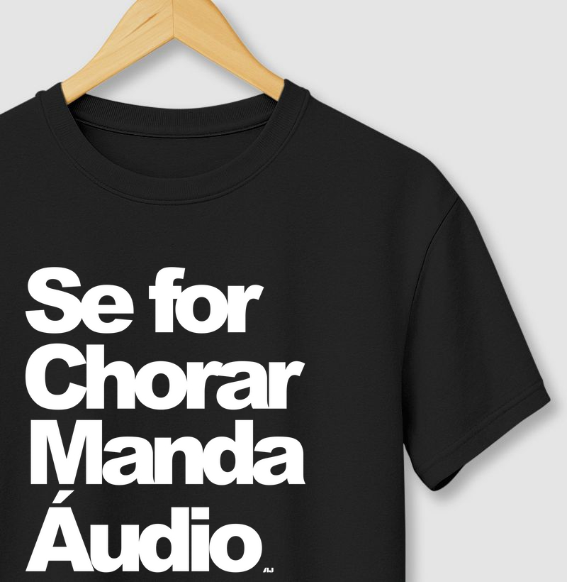 Se For Chorar Manda Áudio