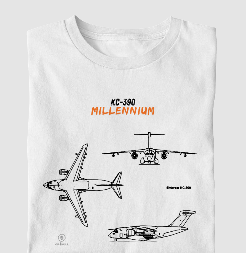 Camisa KC-390 - Branca