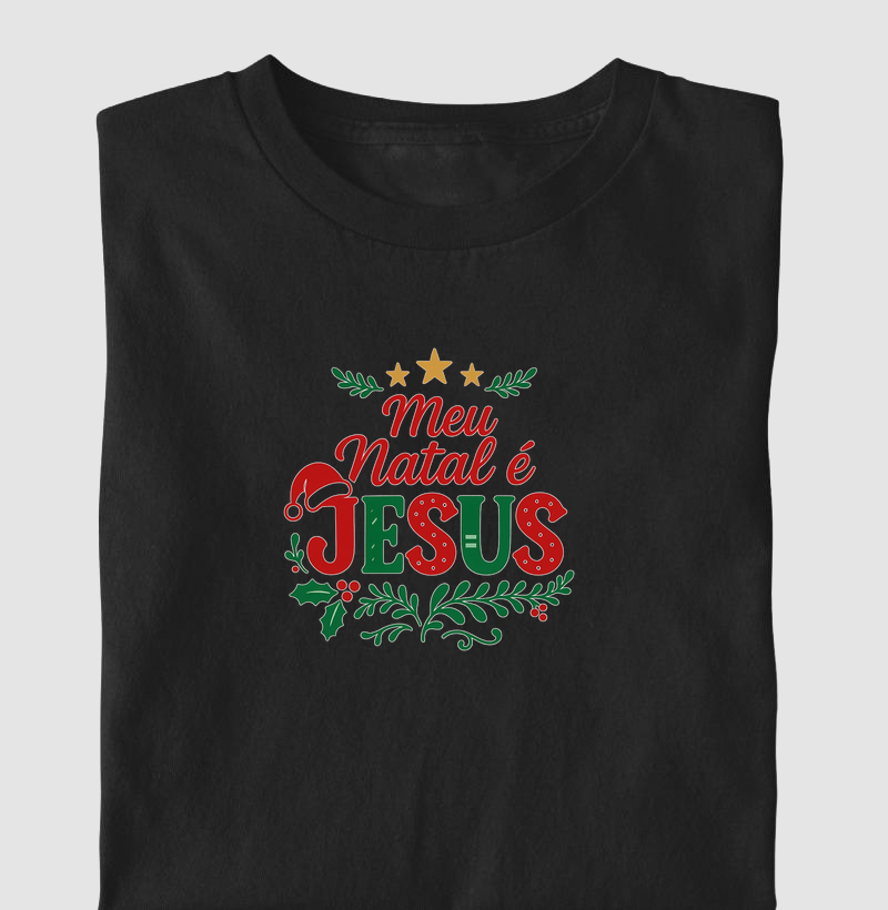 Camiseta Infantil Meu Natal
