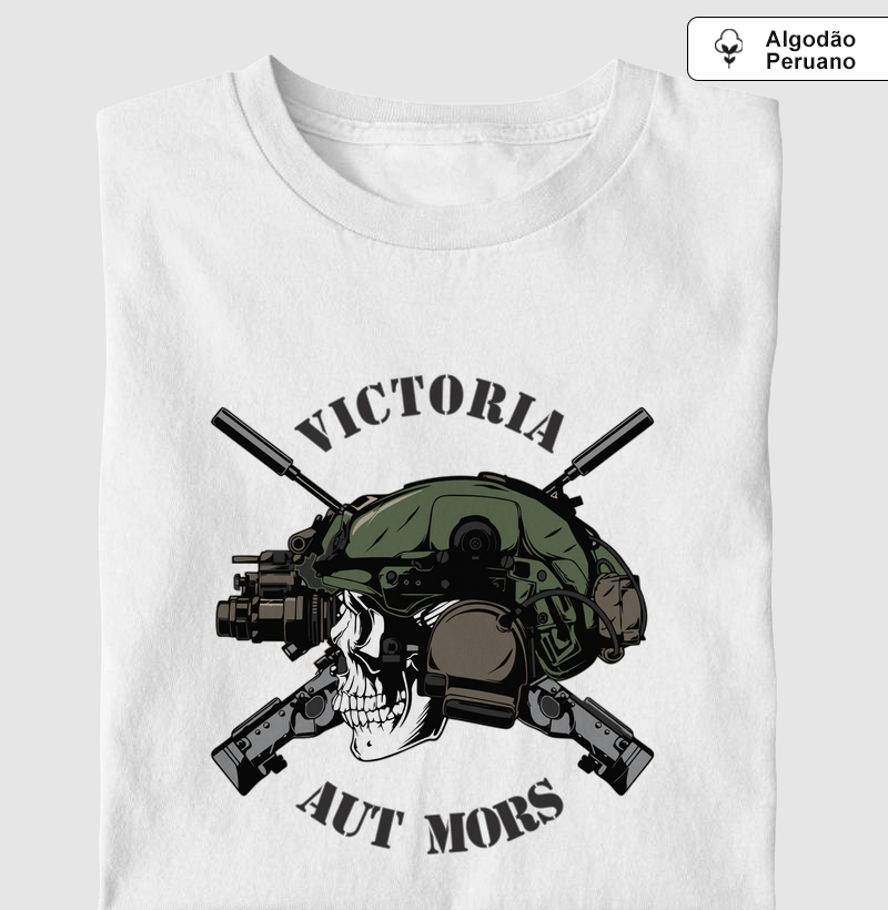VICTORIA AUT MORS/ Algodão Peruano