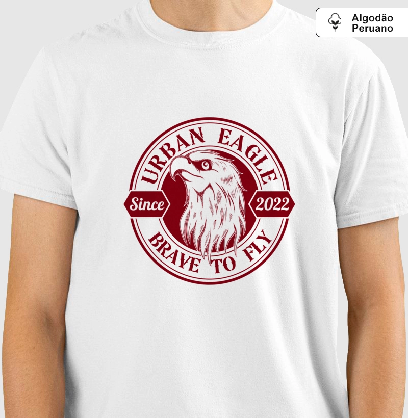 Camiseta Algodão Pima Brave To Fly Since 2022
