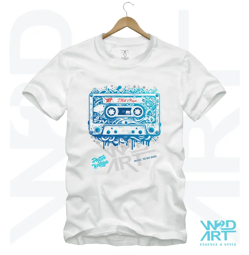 Camiseta Fita Cassete | Série: FITAS • 01A