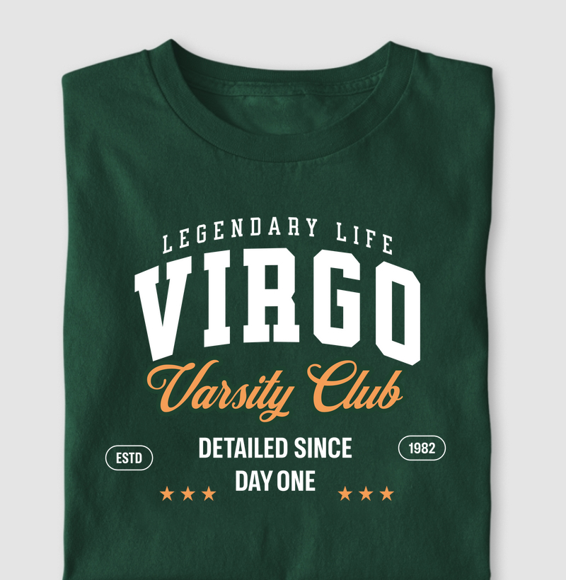 Camiseta Signos VIRGEM - VARSITY CLUB