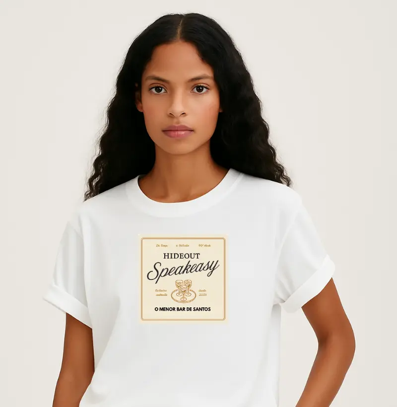 Camiseta O Menor Bar de Santos - por Hideout