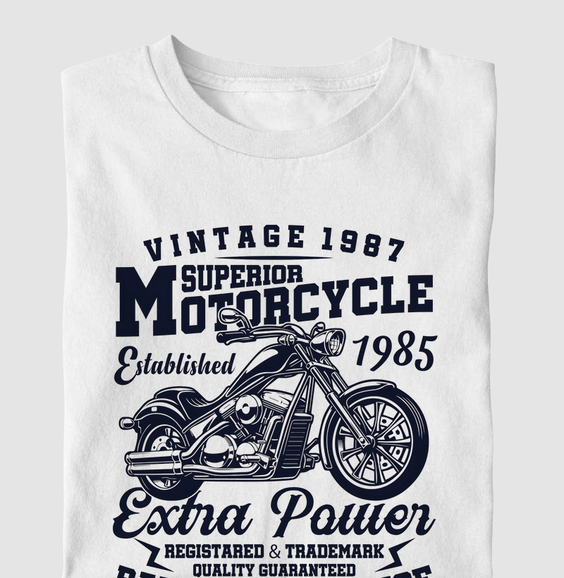 VINTAGE CUSTOM MOTORCYCLE - EST. 1985
