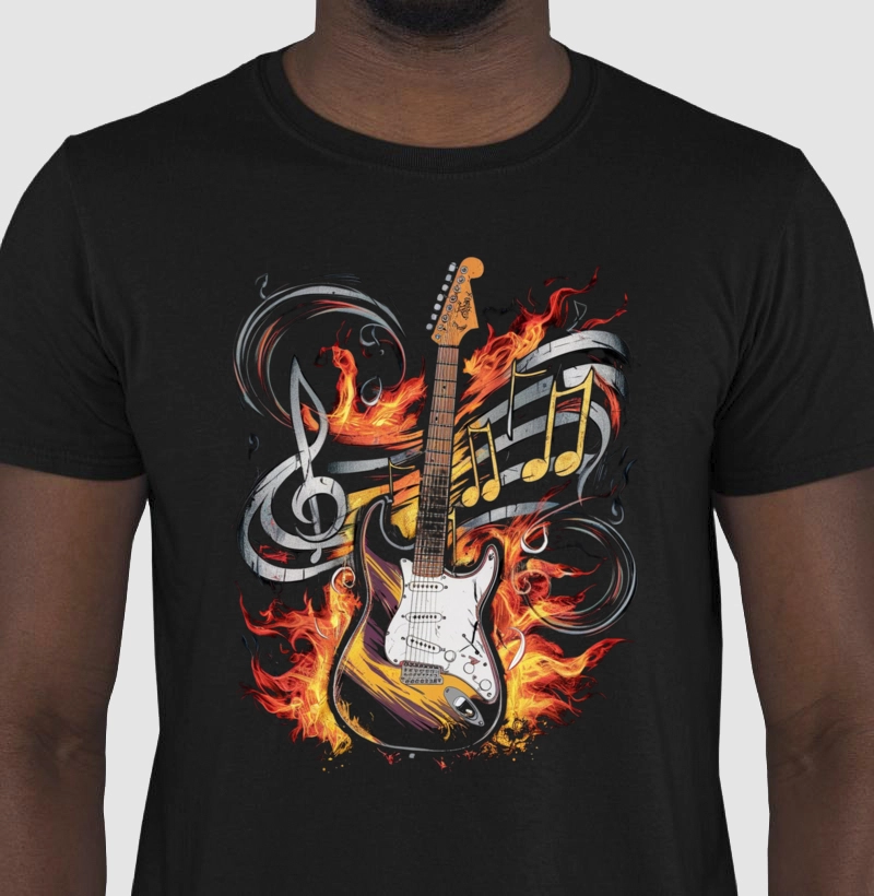 GUITARRA EM CHAMAS