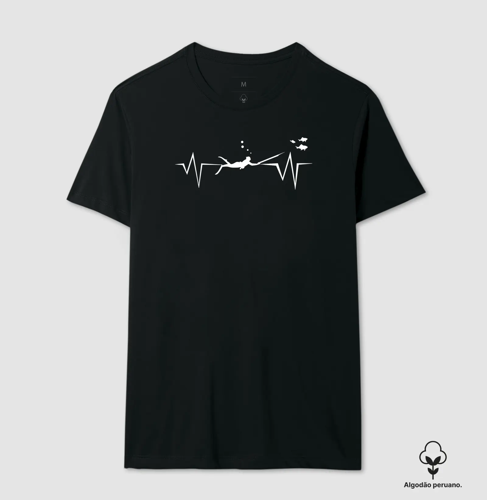Camisa Premium Pesca Sub Batimento Cardíaco