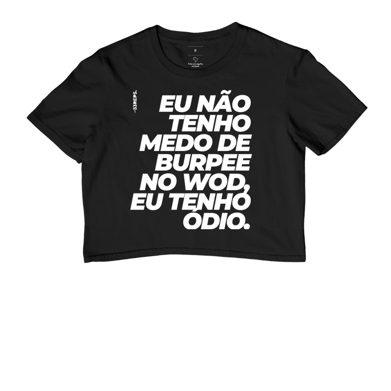 não tenho medo de burpee