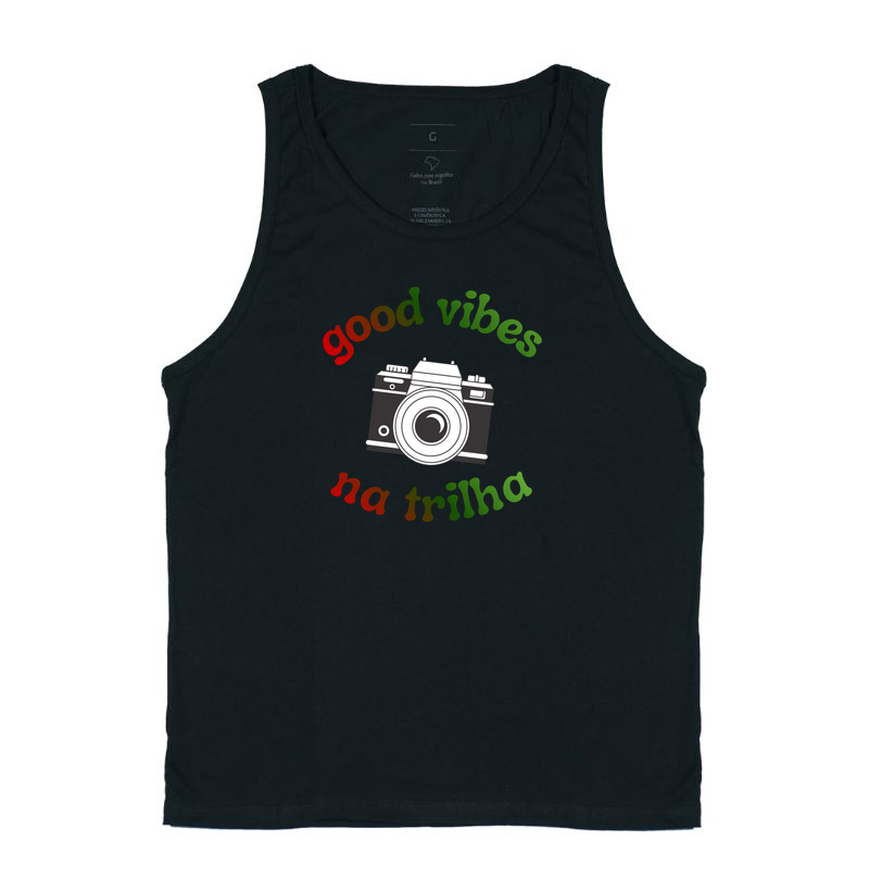 Camiseta Good Vibes na Trilha