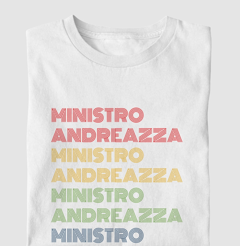 Ministro Andreazza Letreiro Retrô