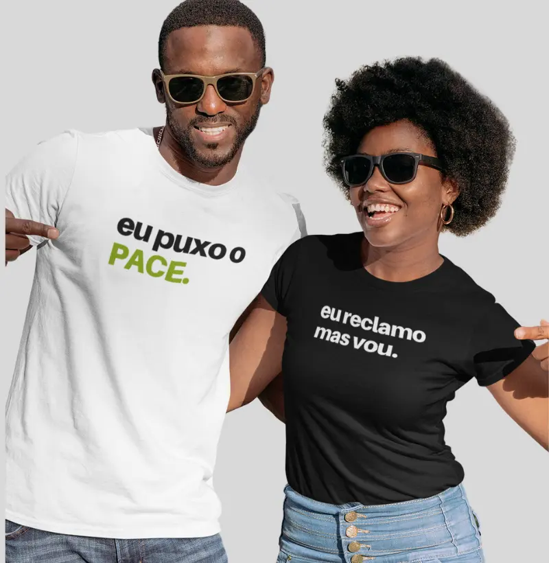 Camiseta Eu puxo o pace