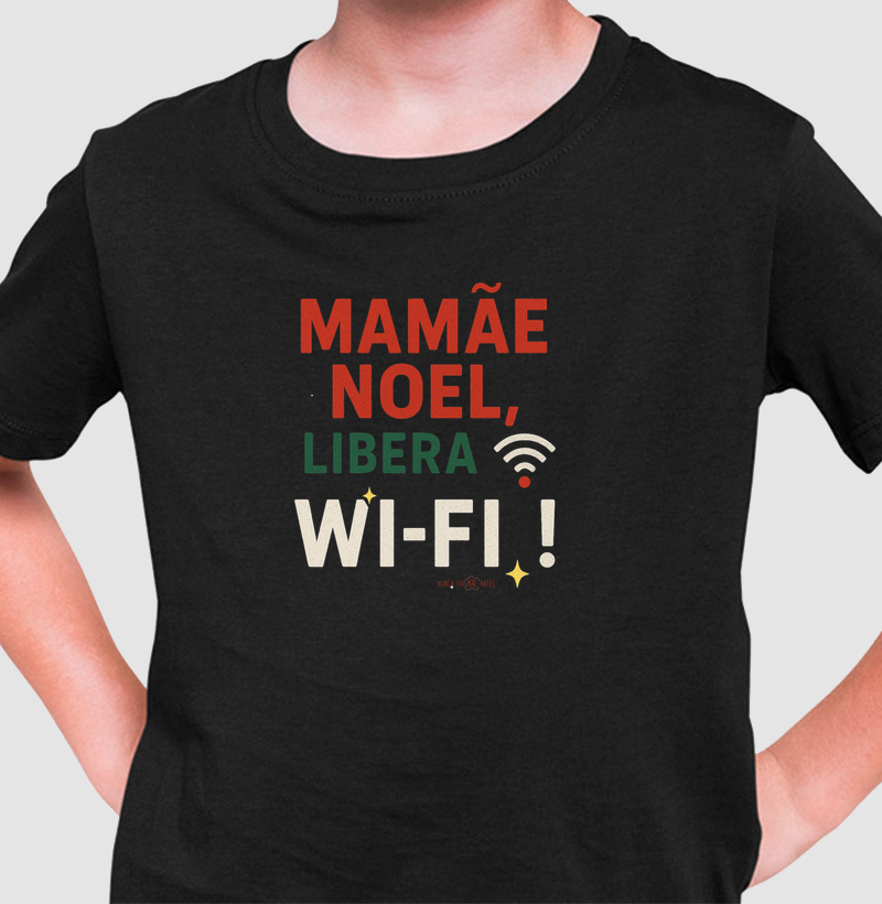 Mamãe Noel Libera O Wi-Fi