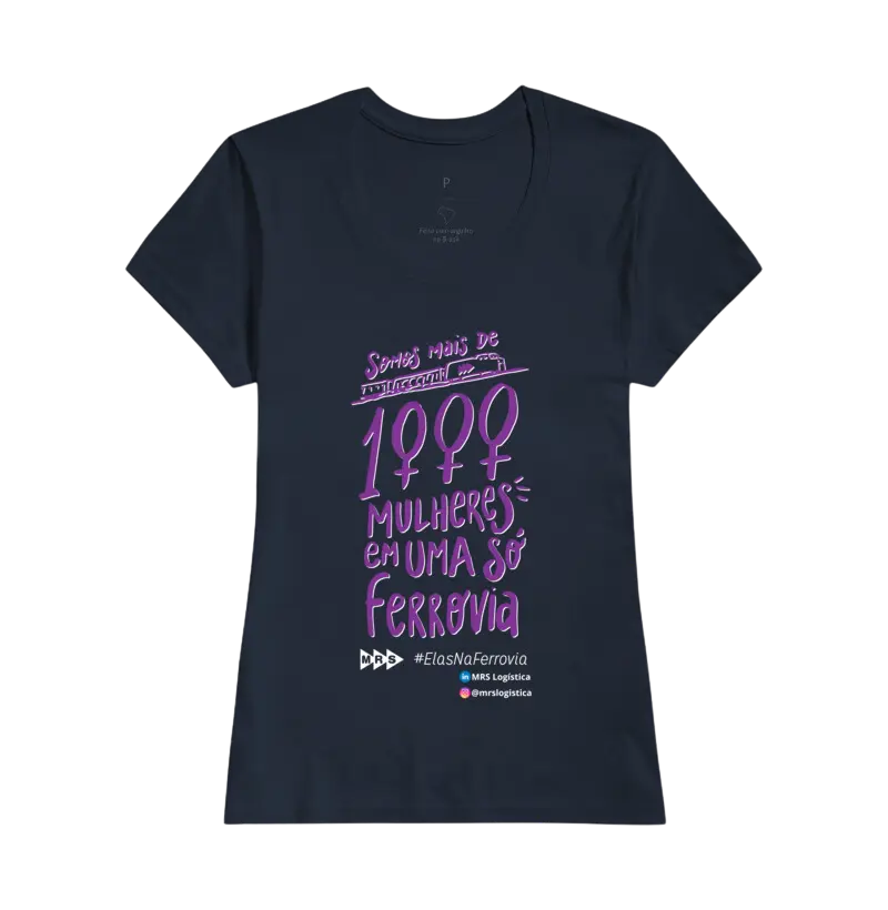Camiseta #ElasNaFerroria