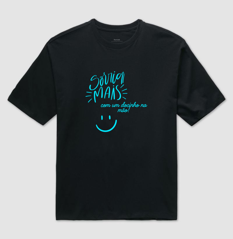 T-shirt sorria mais