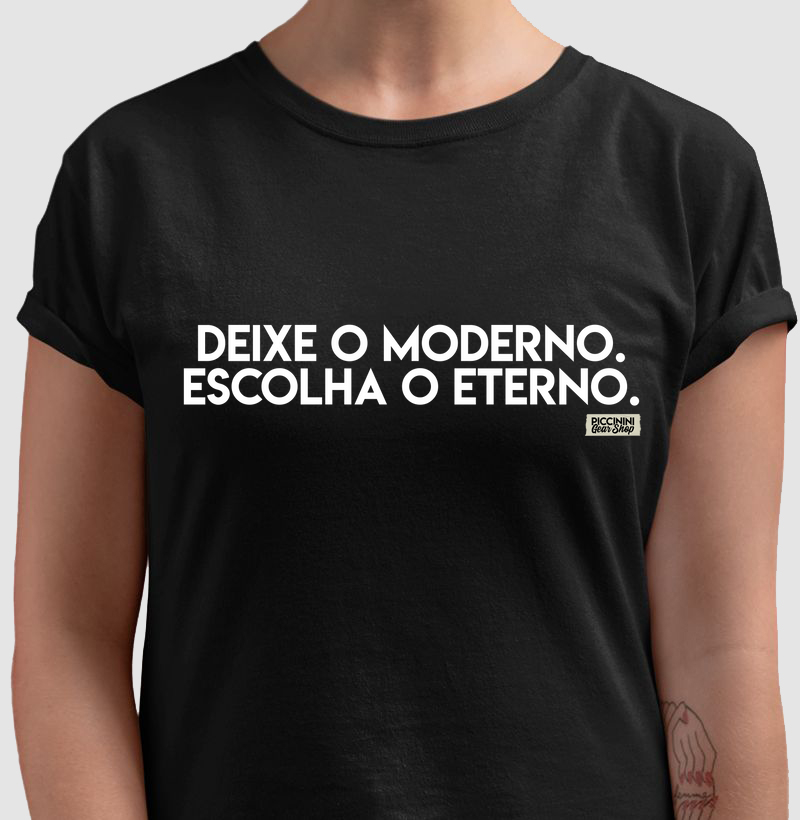Escolha o eterno.