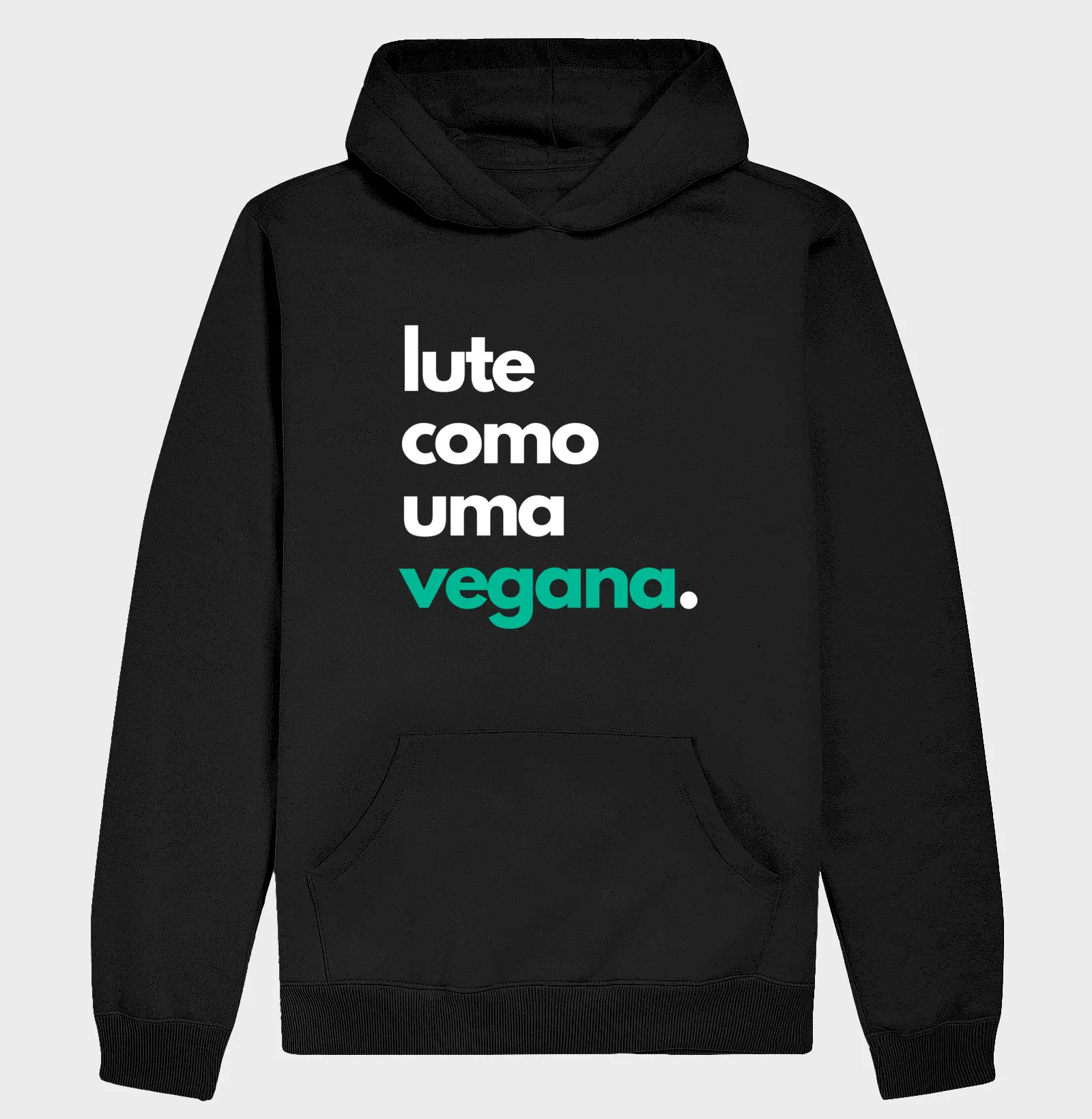 lute como uma vegana