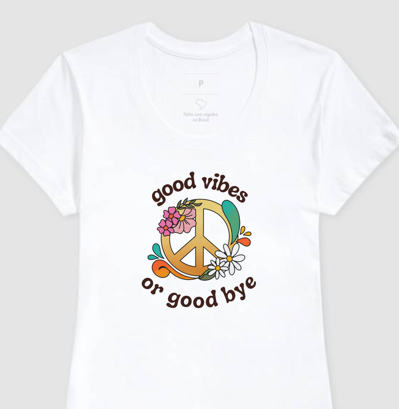 Camiseta Good Vibes