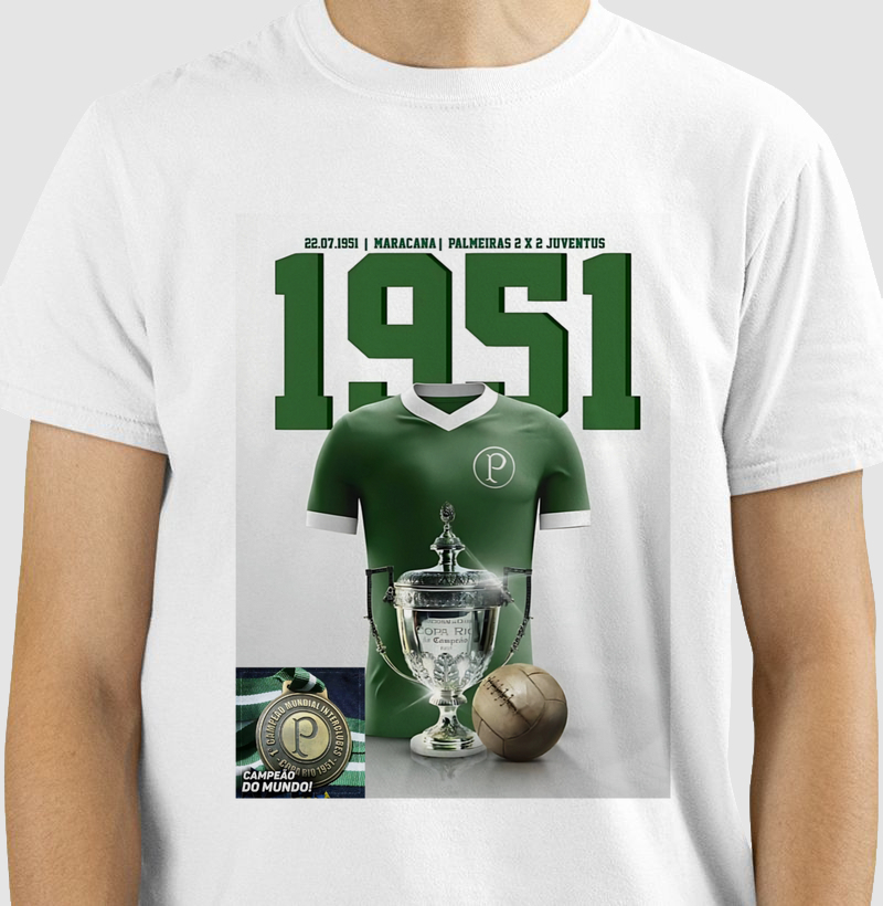 Camiseta Palmeiras 1951
