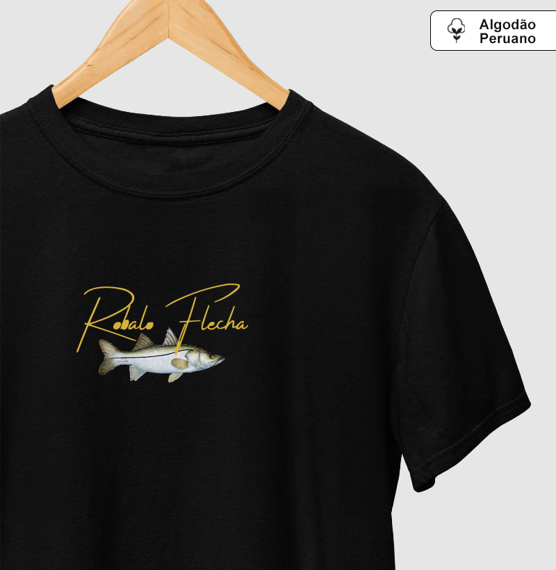 Camiseta Clássica Robalo (Algodão Peruano)