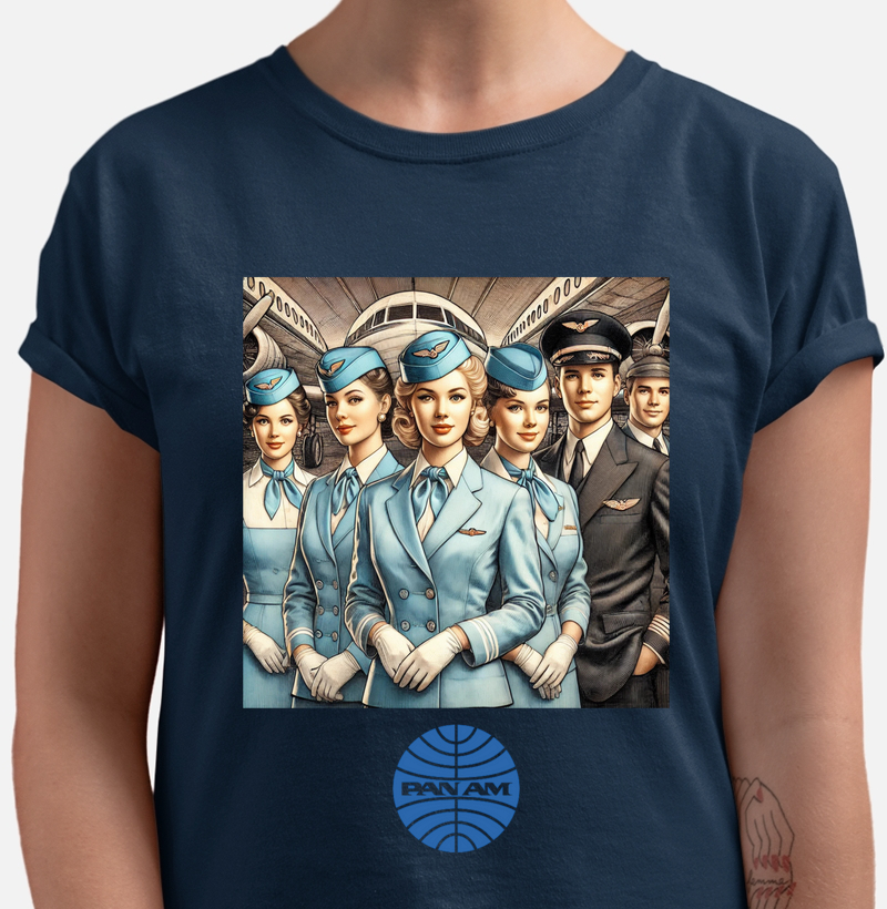 Tripulação Panam Vintage