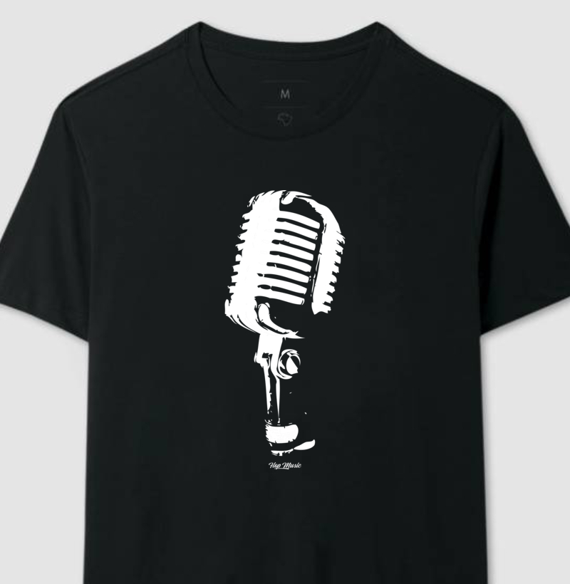 Microfone Retrô