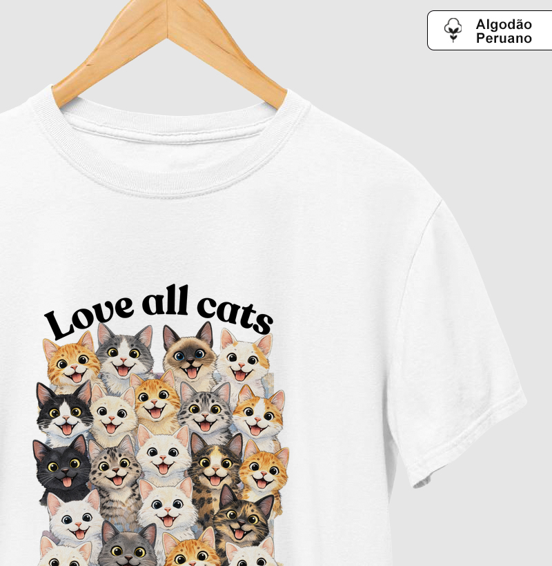 Love All Cats (black)