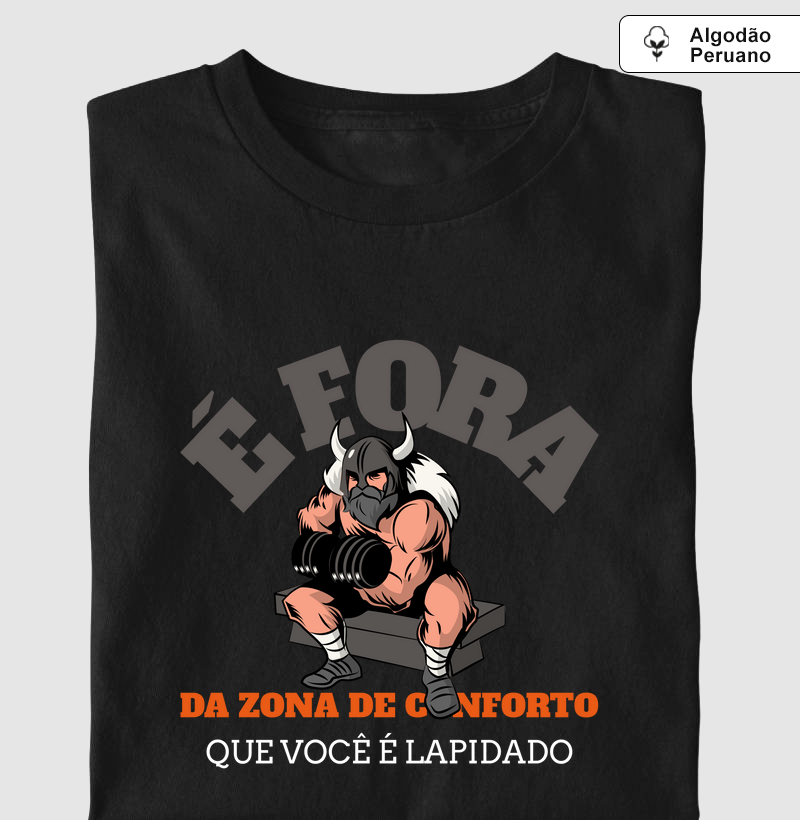 É fora da zona de conforto que você é lapidado