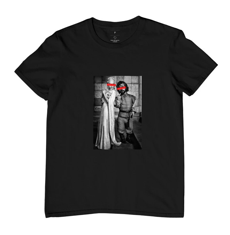Camiseta Masculina Herc.Ram Fuck the Queen
