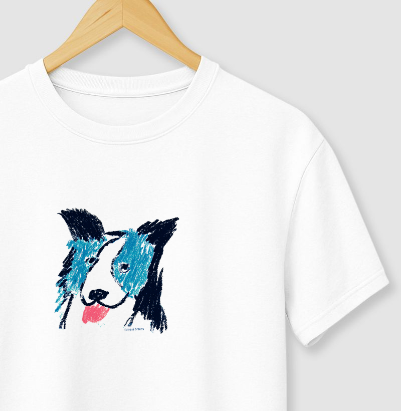 Blue Merle Crayon